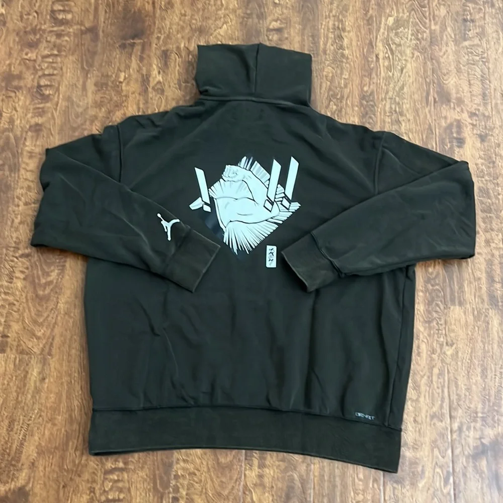 Jordan Zion Performance Pullover Hoodie Size L